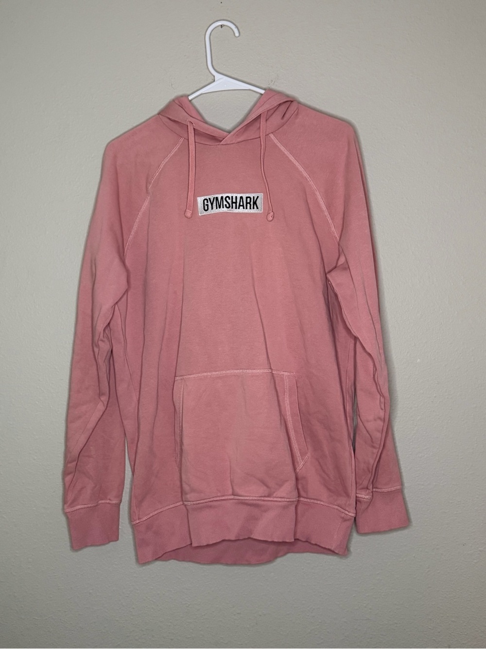 Gymshark Hoodie Unisex M Pink Workout Casual Fitness